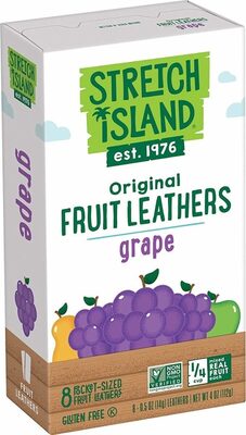 Original Fruit Leathers Grape by Stretch Island Fruit - Tier E kids snack