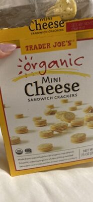 Mini Cheese Sandwich Crackers by Trader Joe's