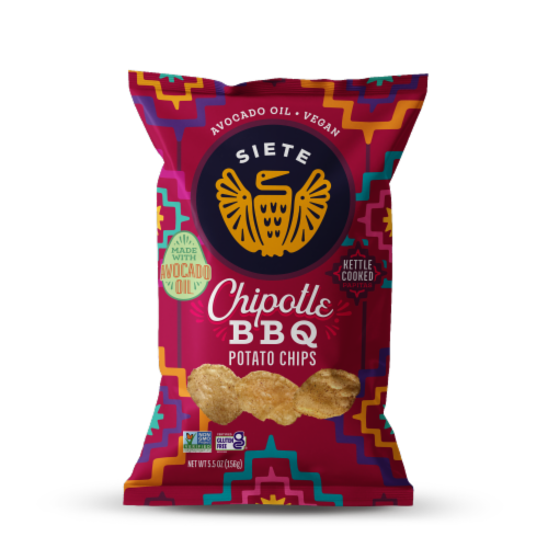 Chipotle BBQ Potato Chips by Siete - Tier C kids snack