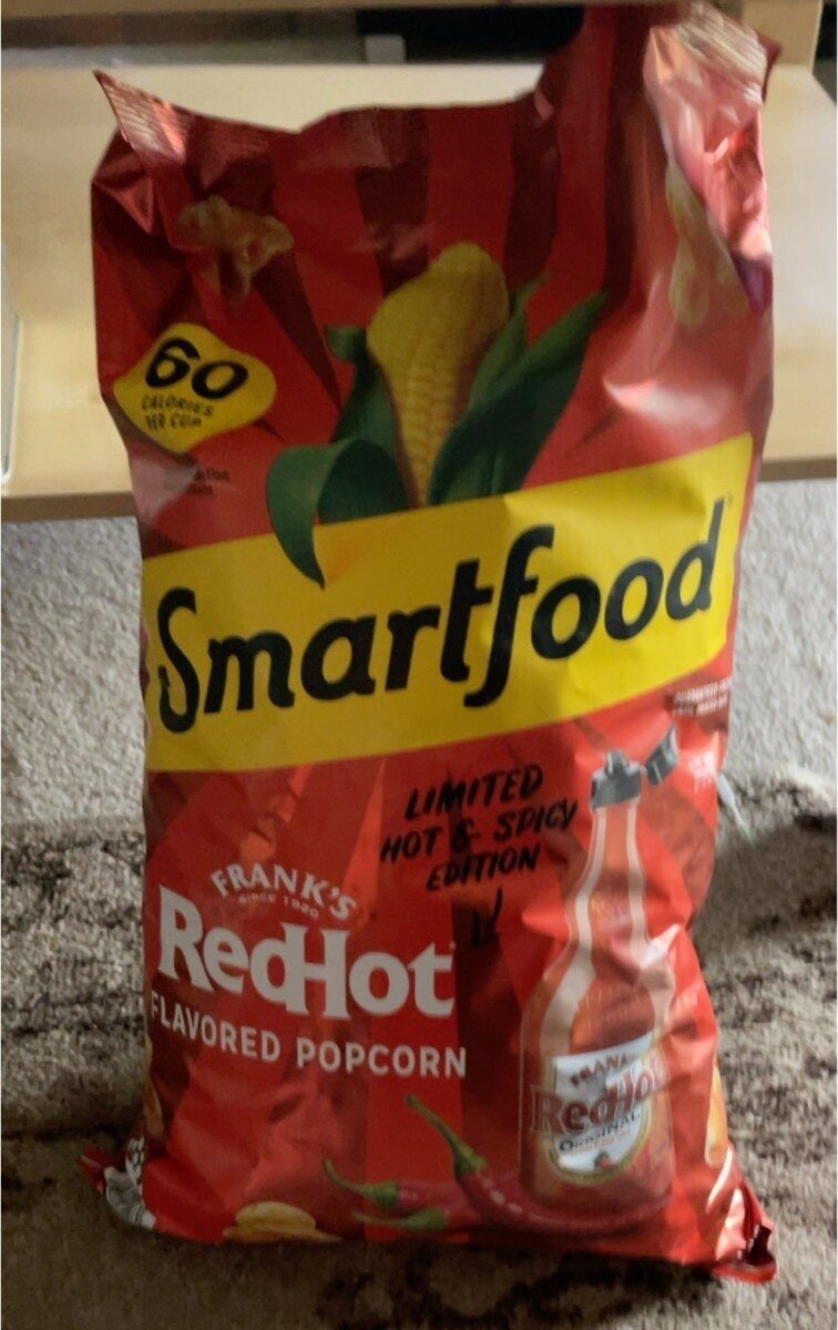 franks red hot flavored popcorn by Smartfood - Tier A kids snack