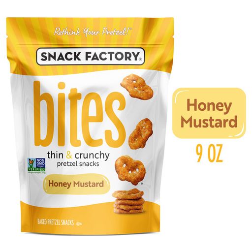 Honey Mustard & Onion Pretzels by Quinn - Tier C kids snack