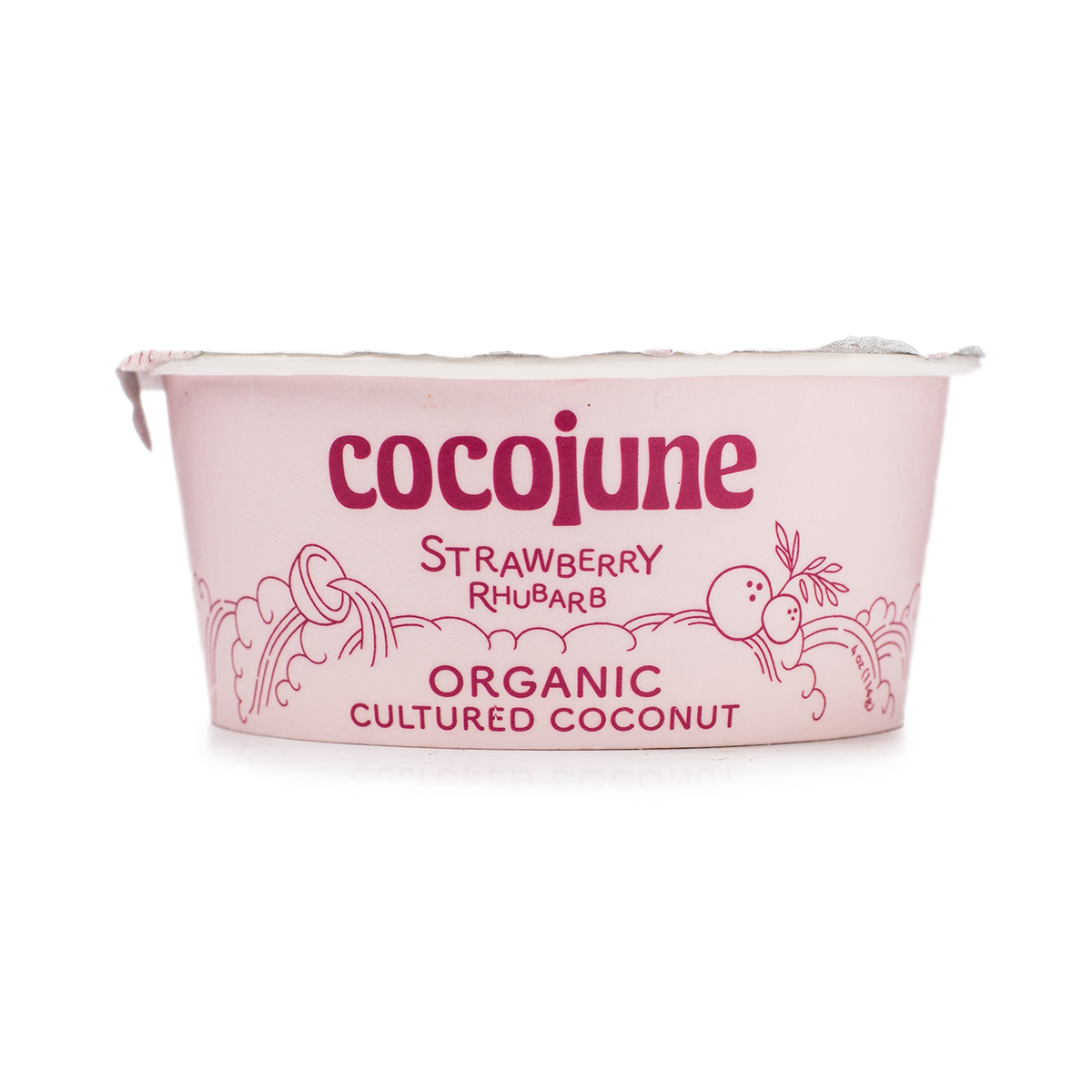 Strawberry Rhubarb Yogurt by Cocojune - Tier D kids snack