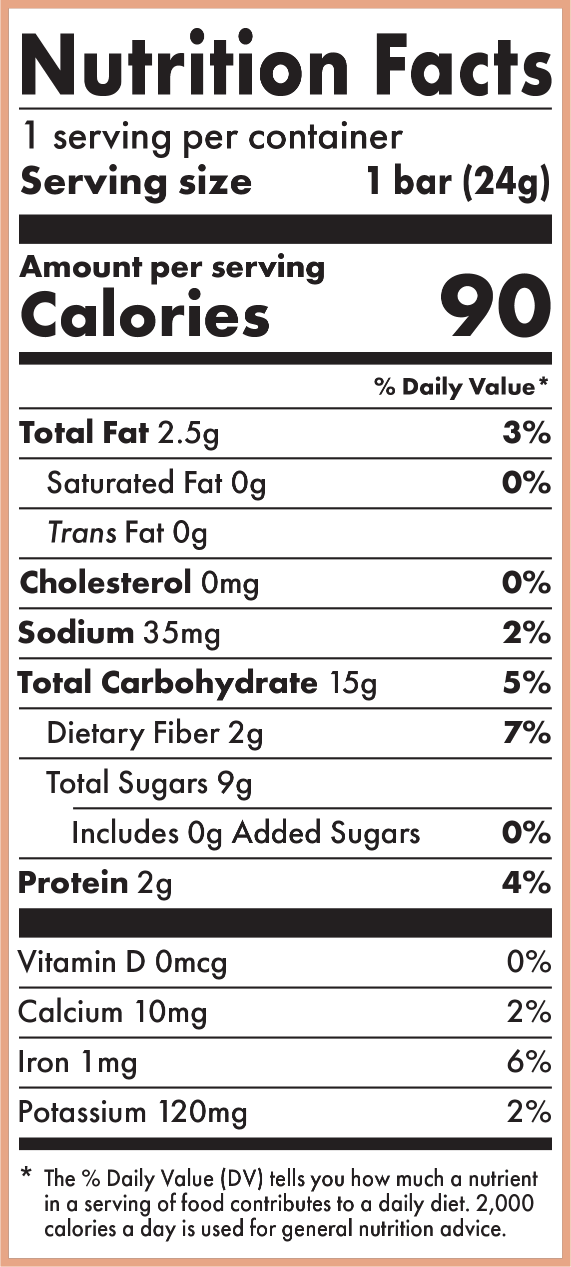 Cinnamon Snickerdoodle Kids Bar by Skout Organic - Tier B kids snack