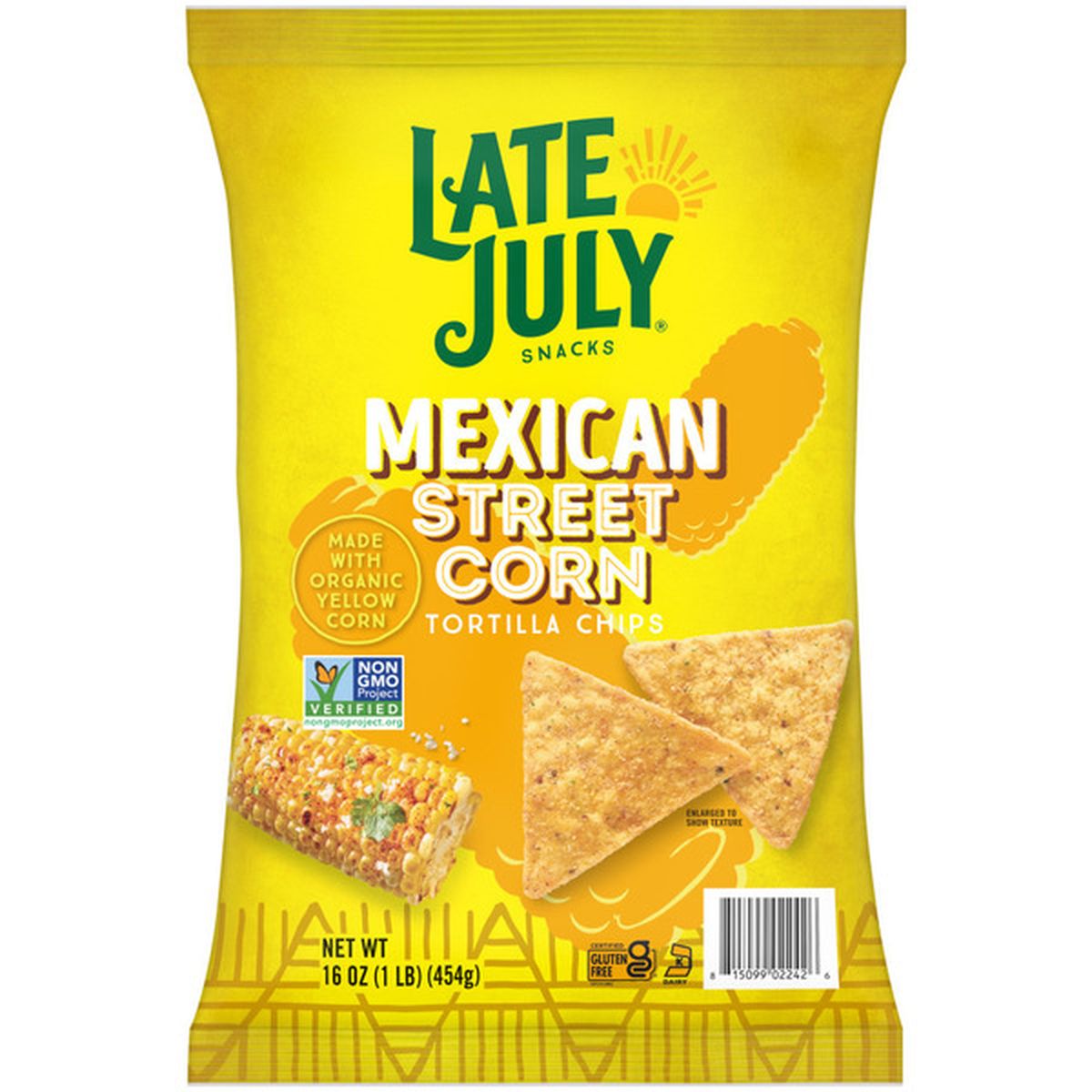 Mexican Street Corn Tortilla Chips by Late July - Tier C kids snack