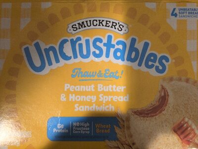 Peanut Butter & Honey Spread Sandwich by Smucker's Uncrustables - Tier C kids snack