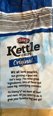 Kettle Chips Original by Clancy's