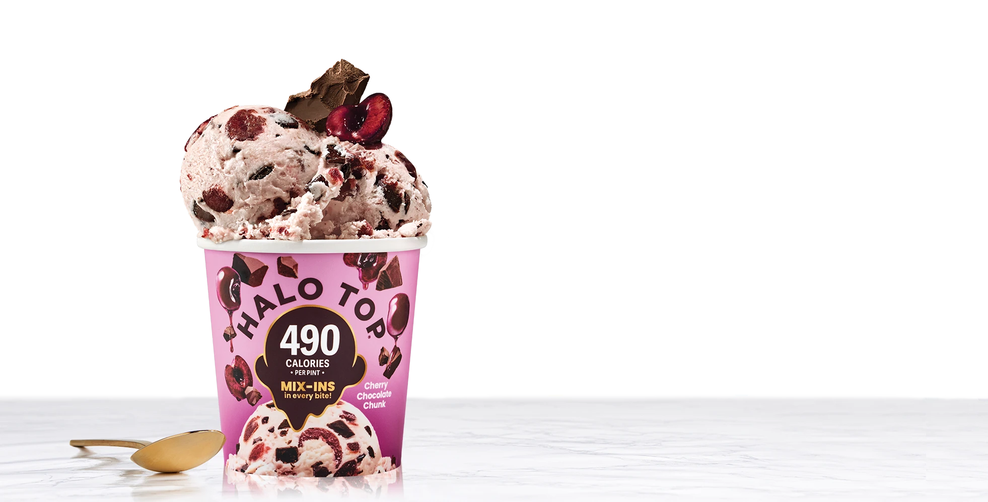 Cherry Chocolate Chunk by Halo Top - Tier E kids snack
