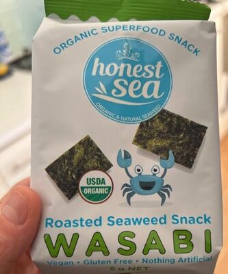 Roasted Seaweed Snack by Honest Sea - Tier C kids snack