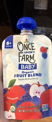 Organic Fruit Blend Apple & Blueberry by Once Upon a Farm
