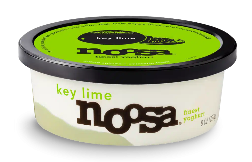 Key Lime Yoghurt by Noosa - Tier E kids snack