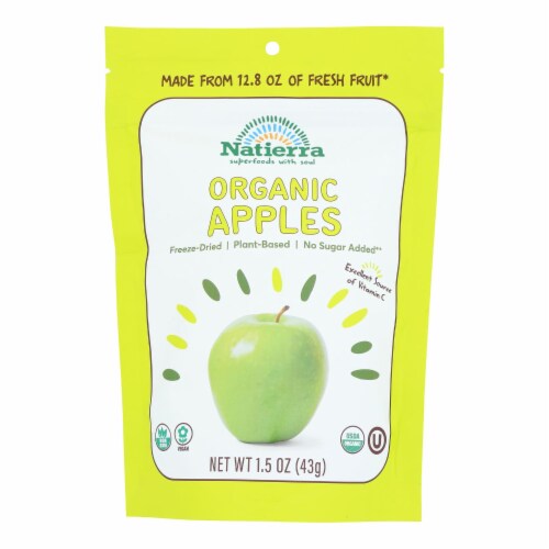 Organic Freeze-Dried Apple Slices by Natierra - Tier B kids snack