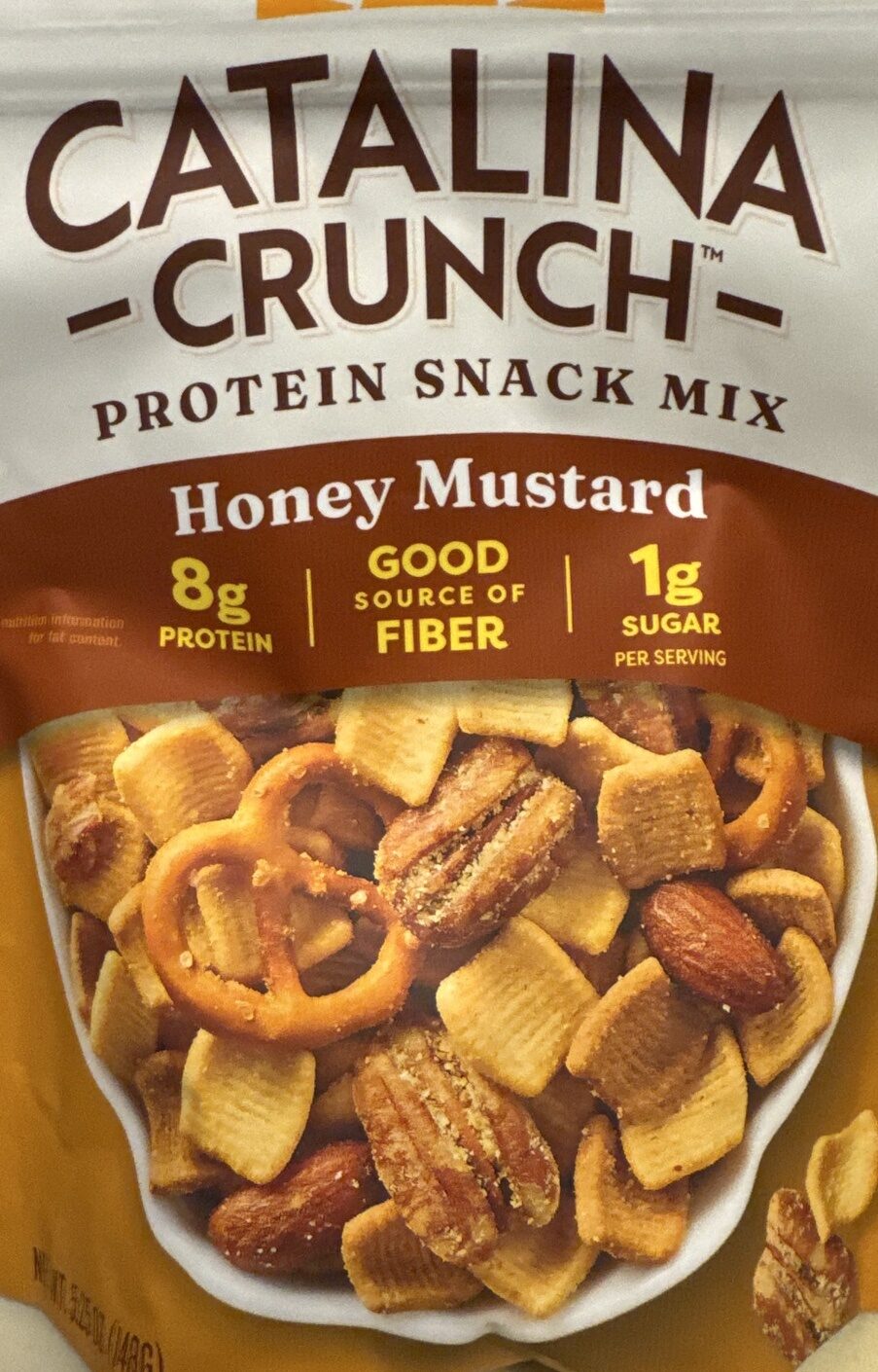 Honey Mustard Protein Snack Mix by Catalina Crunch - Tier A kids snack