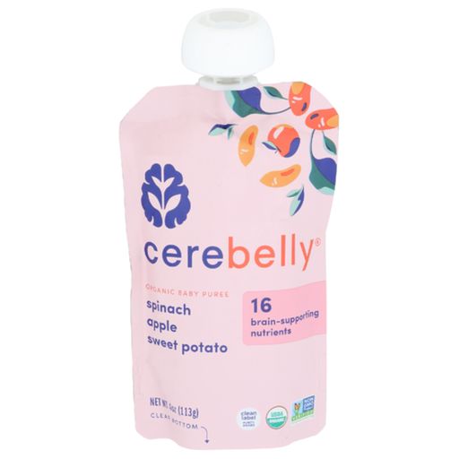 Smart Bar Apple Broccoli by Cerebelly - Tier B kids snack