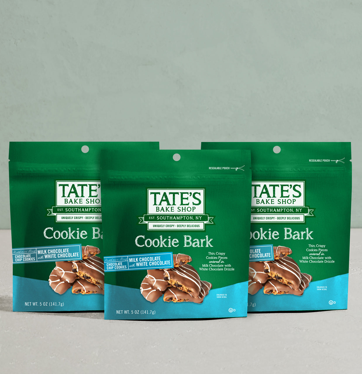 Milk Chocolate Cookie Bark by Tate's Bake Shop - Tier E kids snack