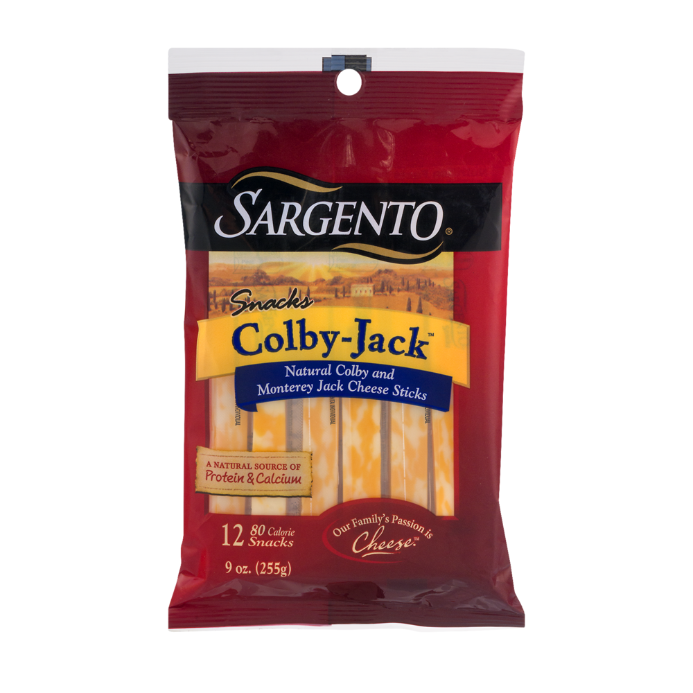 Colby-Jack Snacks by Sargento - Tier A kids snack