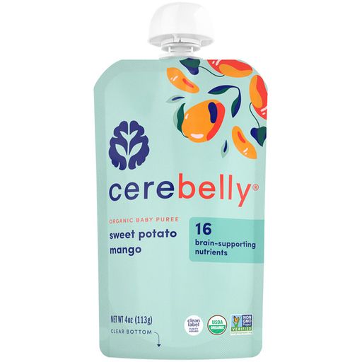 Mango Carrot Pouch by Cerebelly - Tier B kids snack