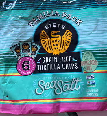 Familia Pack: Sea Salt by Siete - Tier B kids snack