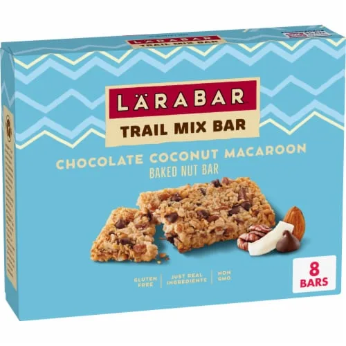 Trail Mix Bar Chocolate Coconut Macaroon by Larabar - Tier D kids snack