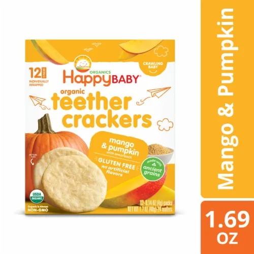 Teether crackers by Happy Baby - Tier A kids snack