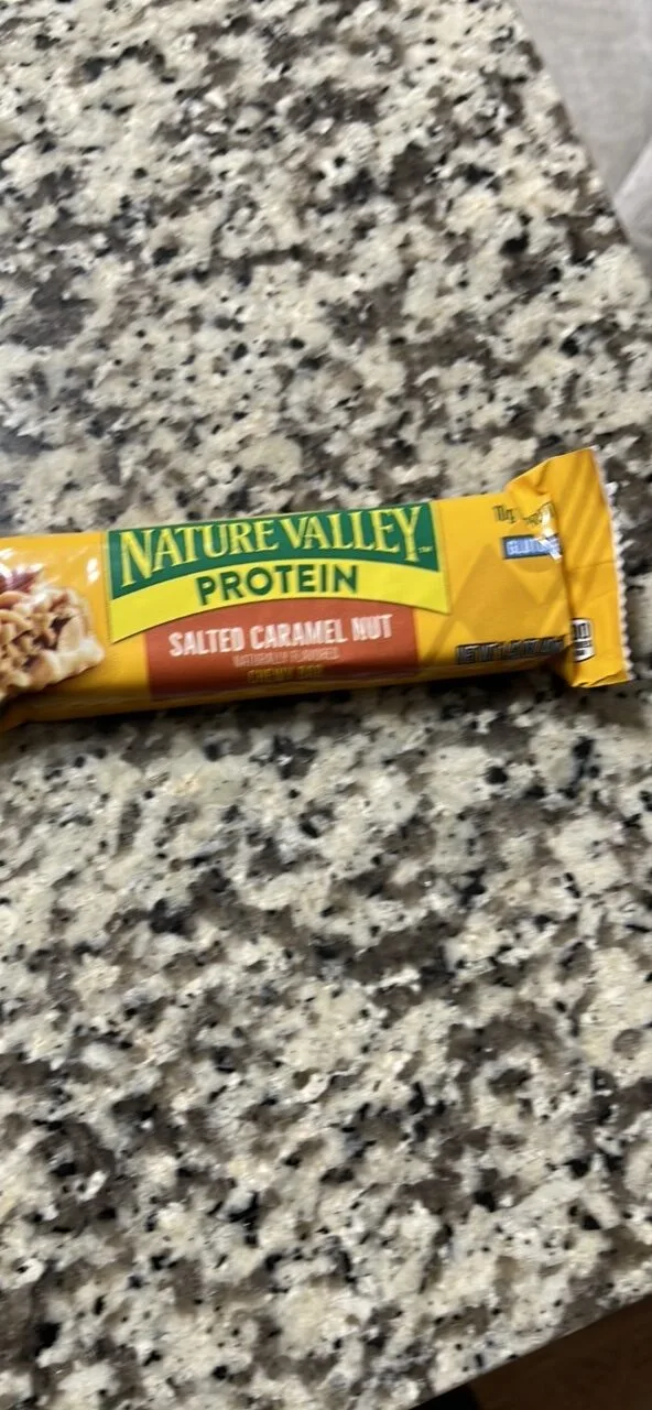 Salted Caramel Nut Chewy Bar by Nature Valley - Tier D kids snack