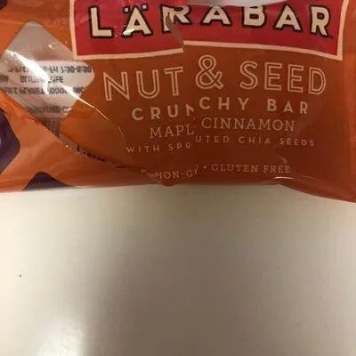 Maple Cinnamon Nut & Seed Crunchy Bar by Larabar - Tier E kids snack