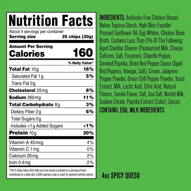 Wilde Protein Chips - Spicy Queso by Wilde Brands - Tier A kids snack