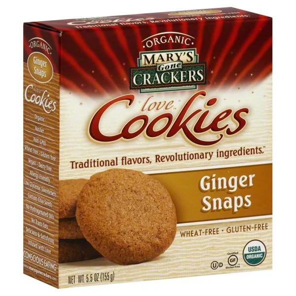 Love cookies by Mary's Gone Crackers - Tier E kids snack