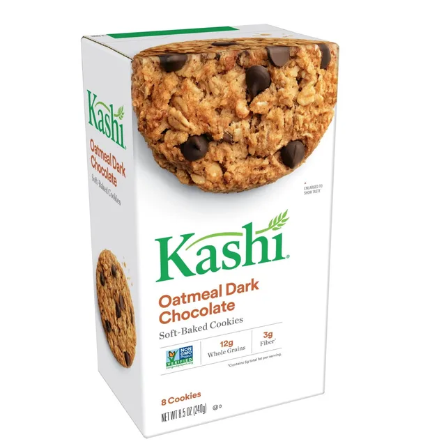 Kashi Cookies Oatmeal Dark Chocolate 8.5oz by Kashi - Tier E kids snack