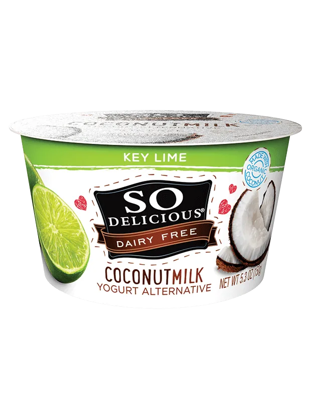 Key Lime Coconutmilk Yogurt by So Delicious - Tier E kids snack
