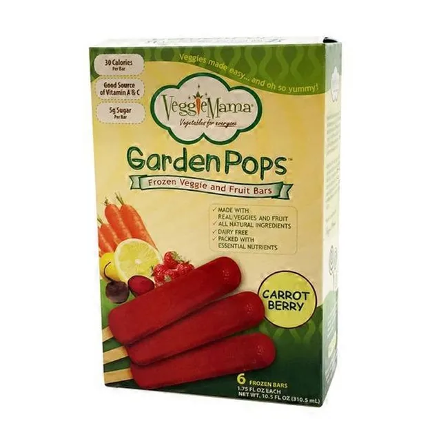 Frozen Veggie And Fruit Bar by Veggie Mama - Tier D kids snack