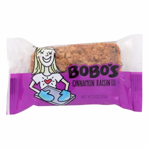 Cinnamon Oat Bar by Bobo's - Tier E kids snack