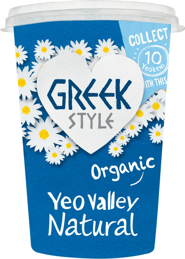 Greek Style Natural Yogurt by Yeo Valley - Tier B kids snack