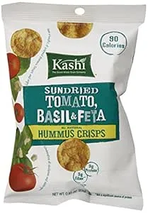 Kashi, Hummus Crisps, Sundried Tomato, Basil & Feta, Sundried Tomato, Basil & Feta by Kashi - Tier C kids snack