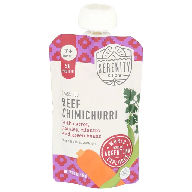 Beef Chimichurri by Serenity Kids - Tier B kids snack