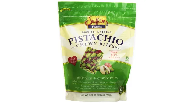Pistachio Chewy Bites Dark Chocolate by Setton Farms - Tier E kids snack