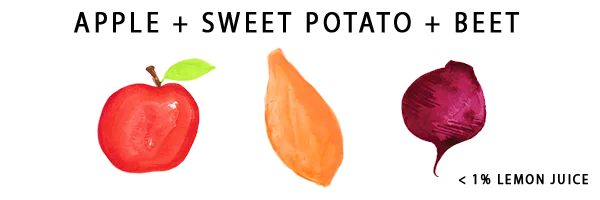 Organic Apple + Sweet Potato + Beet Puree | White Leaf Provisions by White Leaf Provisions - Tier B kids snack