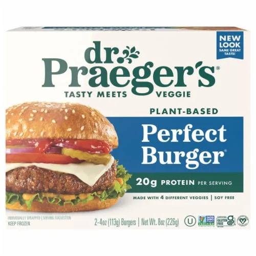 BBQ Black Bean & Sweet Potato Slider Patties by Dr. Praeger's - Tier C kids snack
