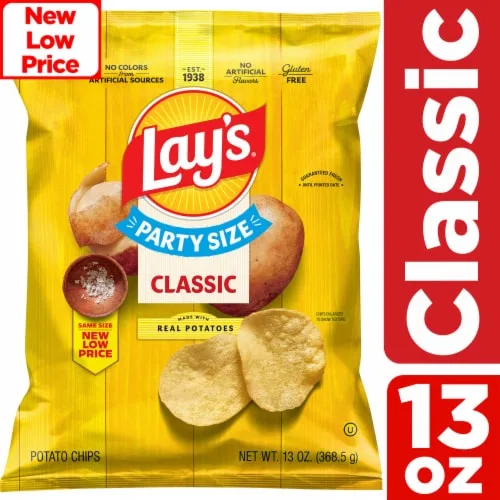 Classic Party Size by Lay's - Tier B kids snack