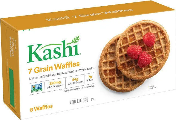 Seven Grain Waffles by Kashi - Tier D kids snack