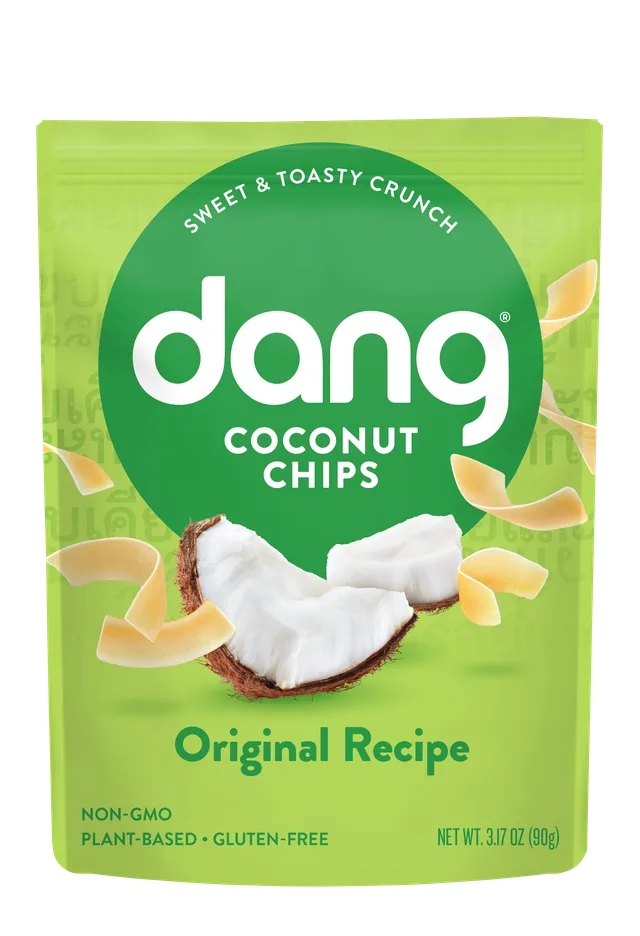 Dang Toasted Coconut Chips Original by Dang Foods - Tier D kids snack