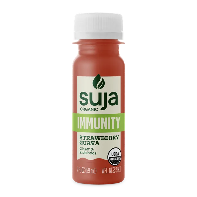Suja Organic Immunity Strawberry Guava (Probiotic Shot, 2 fl oz) by Suja Organic - Tier B kids snack
