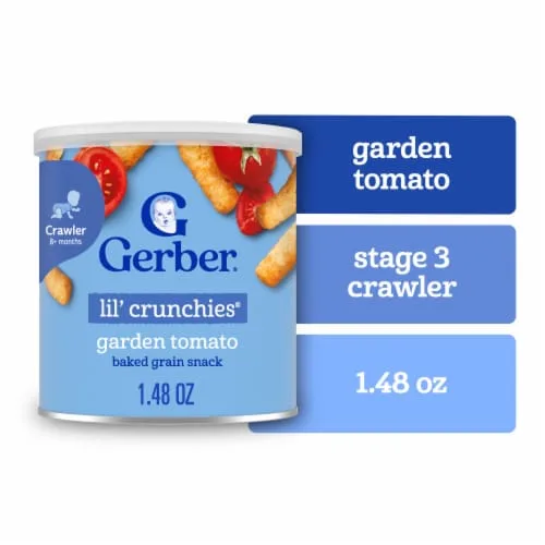 Puffs tomate by Gerber - Tier A kids snack