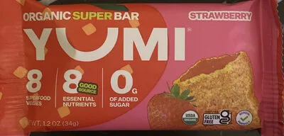 Strawberry Organic Super Bar by Yumi - Tier B kids snack