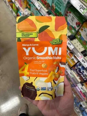 Organic Smoothie Melts by Yumi - Tier B kids snack