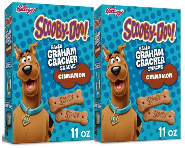 Keebler, scooby-doo! graham cracker sticks, cinnamon by Keebler - Tier E kids snack