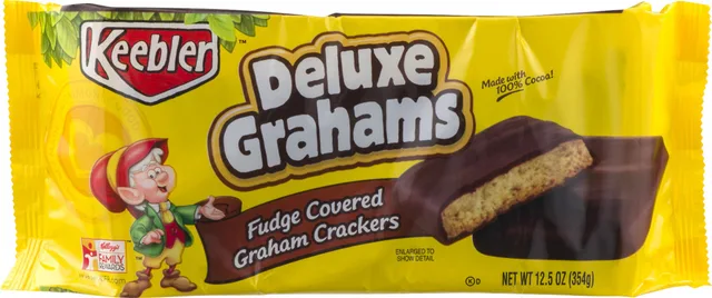 Keebler, fudge grahams, crackers by Keebler - Tier E kids snack