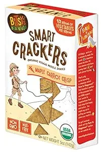 Maple Carrot Crisp Smart Crackers by Bitsy's - Tier C kids snack