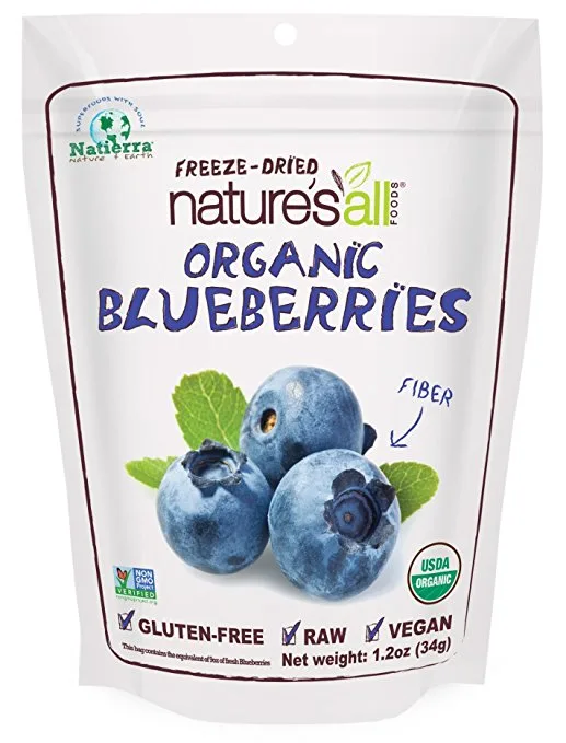 Organic Freeze-Dried Mixed Berries by Natierra - Tier B kids snack