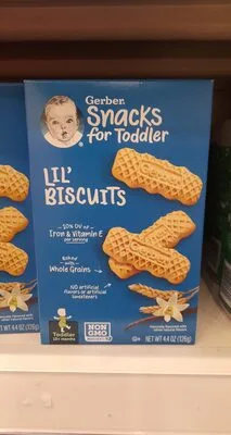 Gerber lil biscuits imp by Gerber - Tier C kids snack