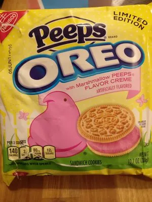 Oreo cookies peeps 1x10.7 oz by Nabisco - Tier E kids snack
